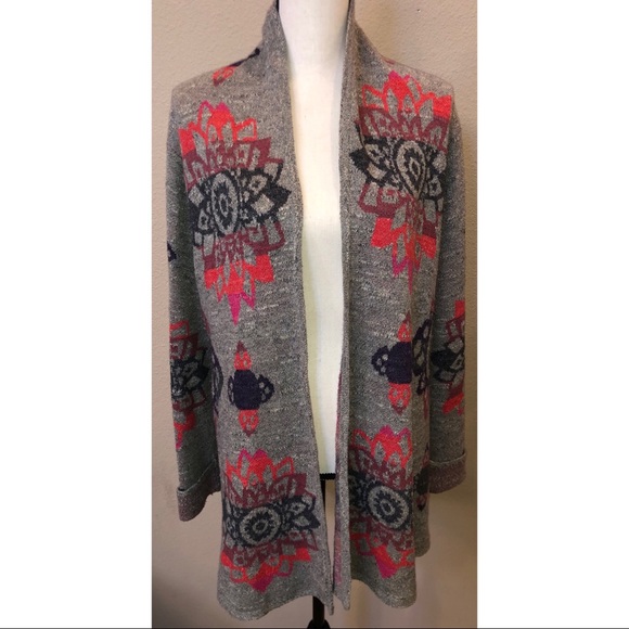 J. Jill Sweaters - J. Jill Aztec Cardigan size Small